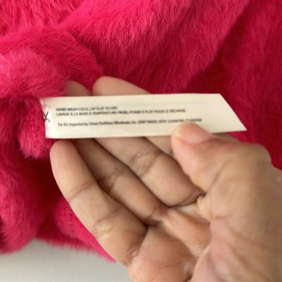 Free People One Allegra Cardigan Hot Pink Size Small XSmall - Picture 5 of 10